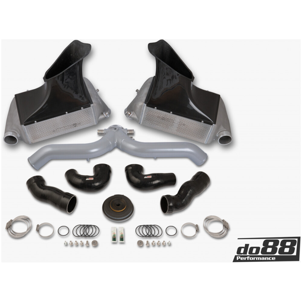 DO88 BigPack Porsche 911 Turbo (997.2) Tubo argento