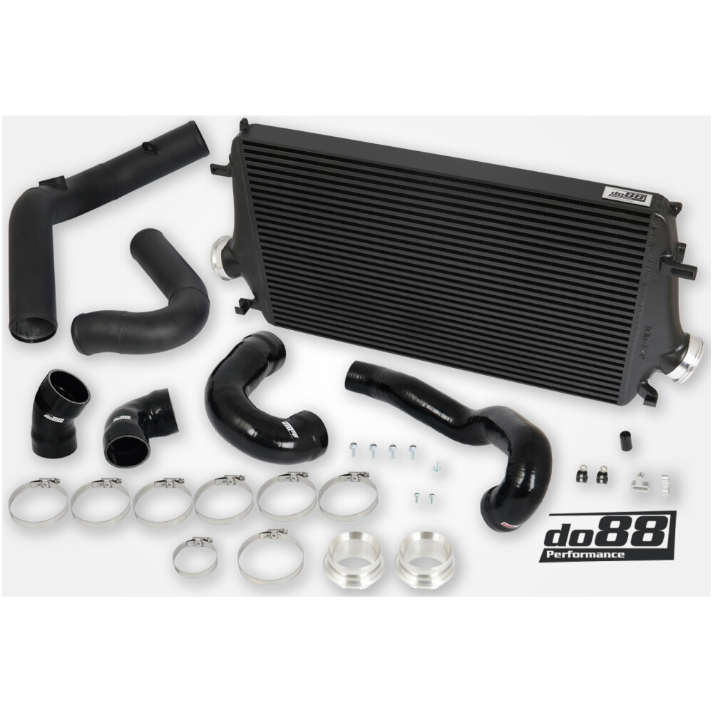 DO88 BigPack SAAB 9-5 2.8t V6 2010-2011, tubi flessibili neri