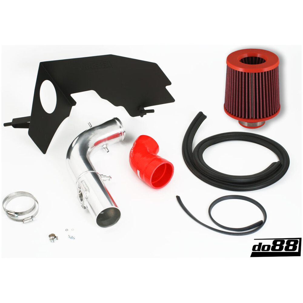 DO88 SAAB 9-3 2.0T 2005- Sistema di aspirazione turbo con filtro, tubo rosso