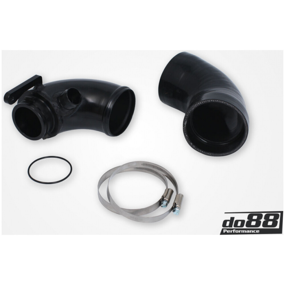 DO88 VAG 1.8/2.0 TSI (MQB) Tubo di aspirazione Turbo, Tubo nero, Turbo OEM, Airbox do88