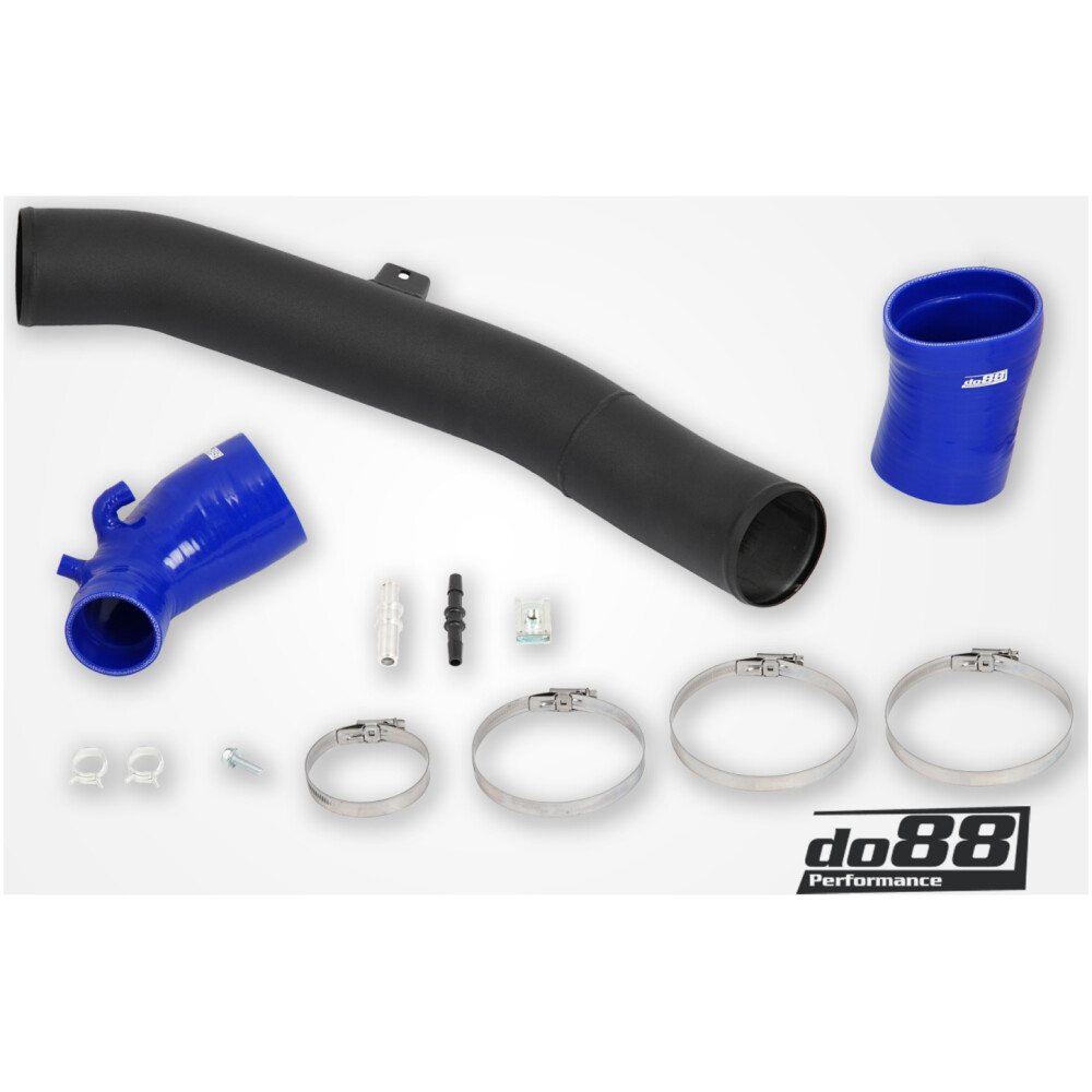 DO88 SAAB 9-5 2.8t V6 2010-2011 Tubo di aspirazione con tubi blu