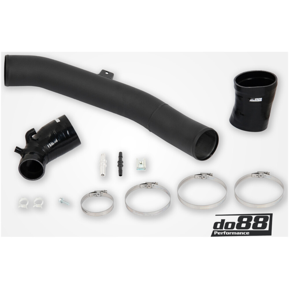 DO88 SAAB 9-5 2.8t V6 2010-2011 Tubo di aspirazione con tubi neri