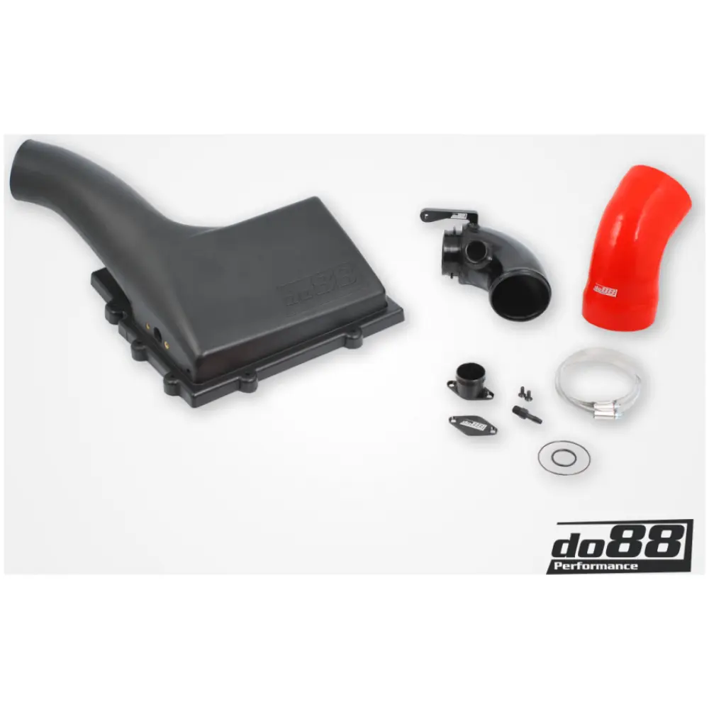 DO88 VAG 1.8 2.0 TSI (MQB) V1 Sistema di aspirazione, con tubo di ingresso, tubo rosso