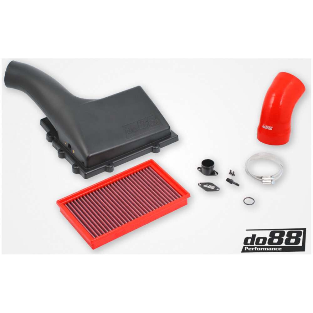 DO88 VAG 1.8 2.0 TSI (MQB) V1 Sistema di aspirazione, Tubo flessibile OEM, Tubo flessibile rosso, Filtro