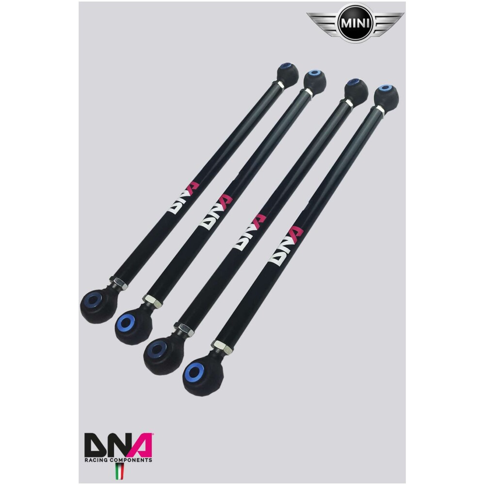 Kit tiranti sospensione posteriore camber convergenza DNA Racing Mini Cooper R53 R56