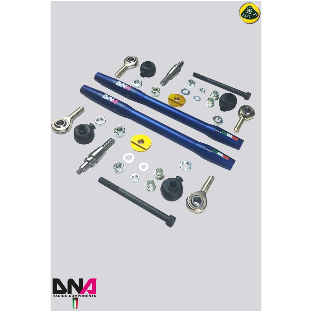 Kit tiranti convergenza su uniball DNA Racing Lotus Elise Exige S2