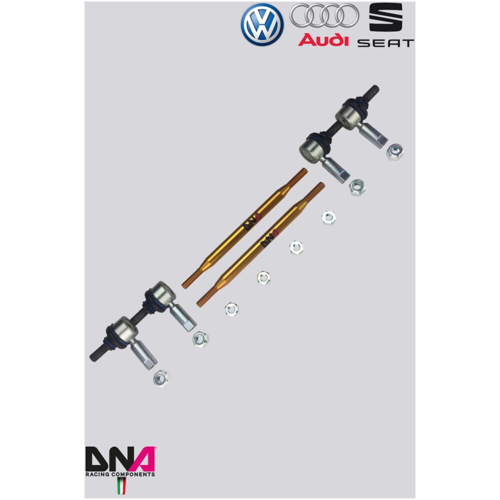 Kit tiranti barra antirollio anteriore DNA Racing Audi A3 VW Golf Beetle