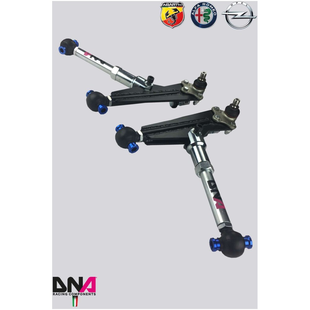 Kit trapezi regolabili DNA Racing FIAT 500