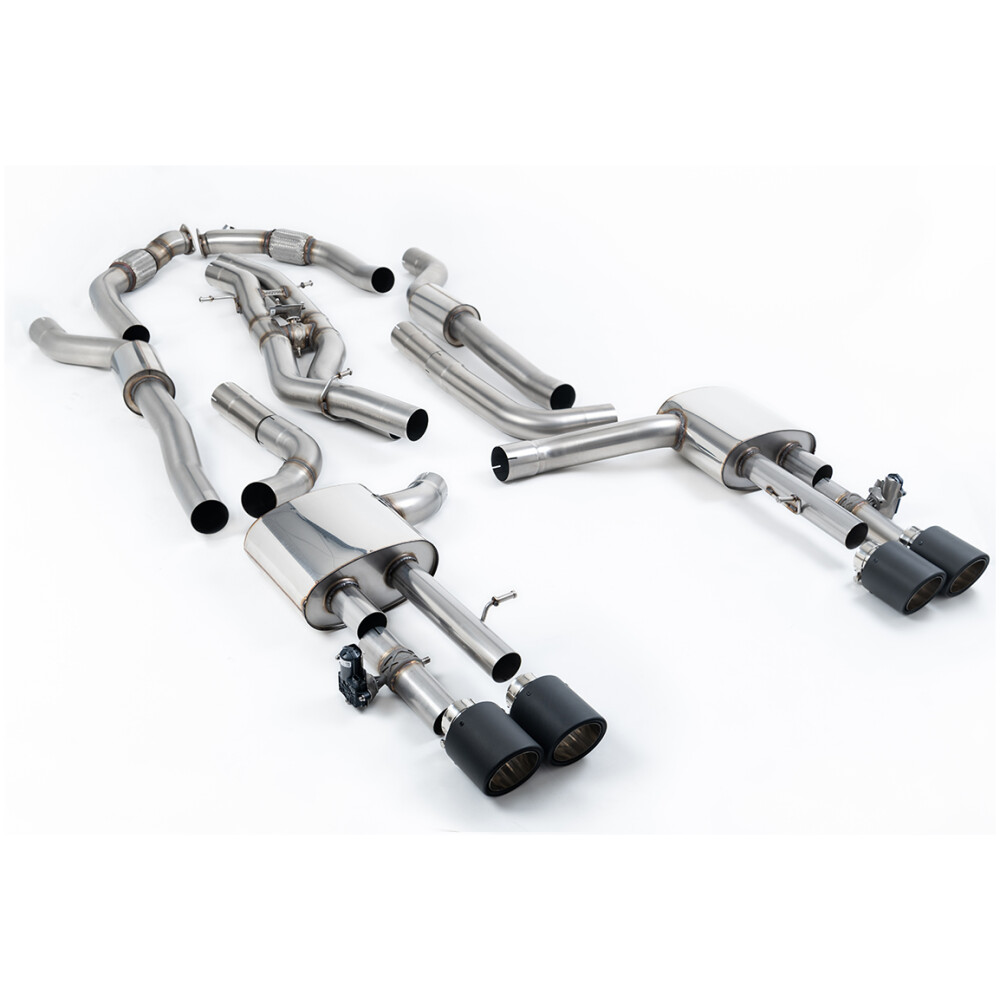 Milltek Cat-back (da dopo il catalizzatore) Audi S8 D5 4.0 TFSI V8 Berlina - Passo lungo (Modelli non OPF/GPF US/ROW) 2020-2025 SSXAU1064