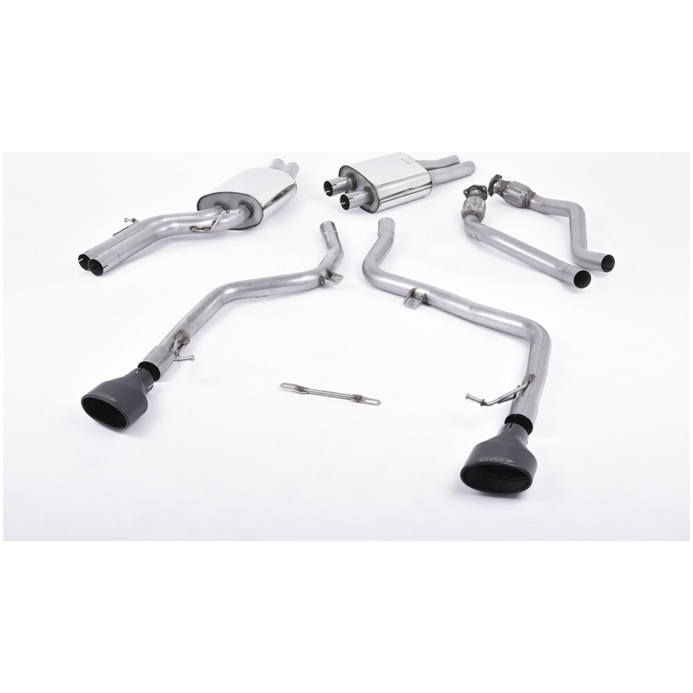 Milltek Cat-back (da dopo il catalizzatore) Audi S4 3.0 V6 sovralimentato B8 2009-2012 SSXAU240