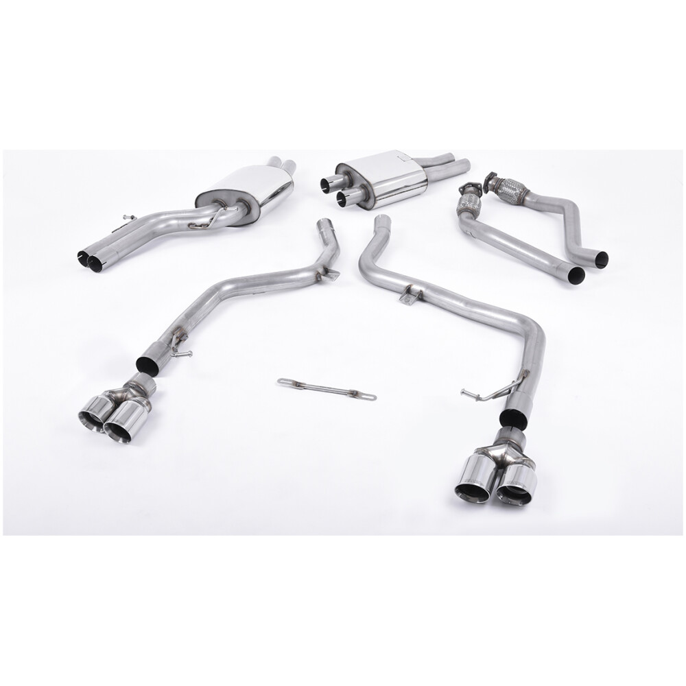 Milltek Cat-back (da dopo il catalizzatore) Audi S4 3.0 V6 sovralimentato B8 2009-2012 SSXAU268