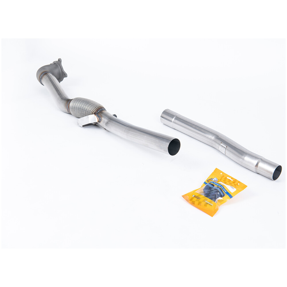 Milltek Downpipe e De-cat maggiorato Audi TT Mk2 2.0 TFSi 2WD 2006-2011 SSXAU349