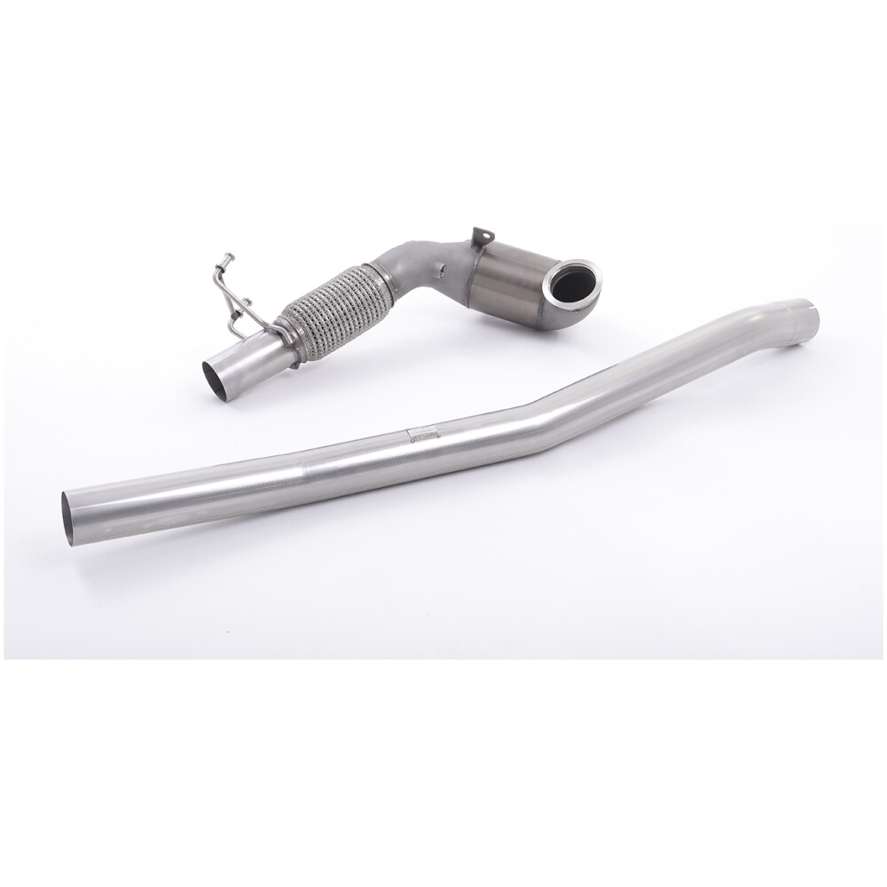 Milltek Downpipe maggiorato e catalizzatore sportivo Hi-Flow Audi S3 2.0 TFSI quattro 3 porte 8V/8V.2 (solo modelli non equipaggiati con GPF) 2013-2018 SSXAU381