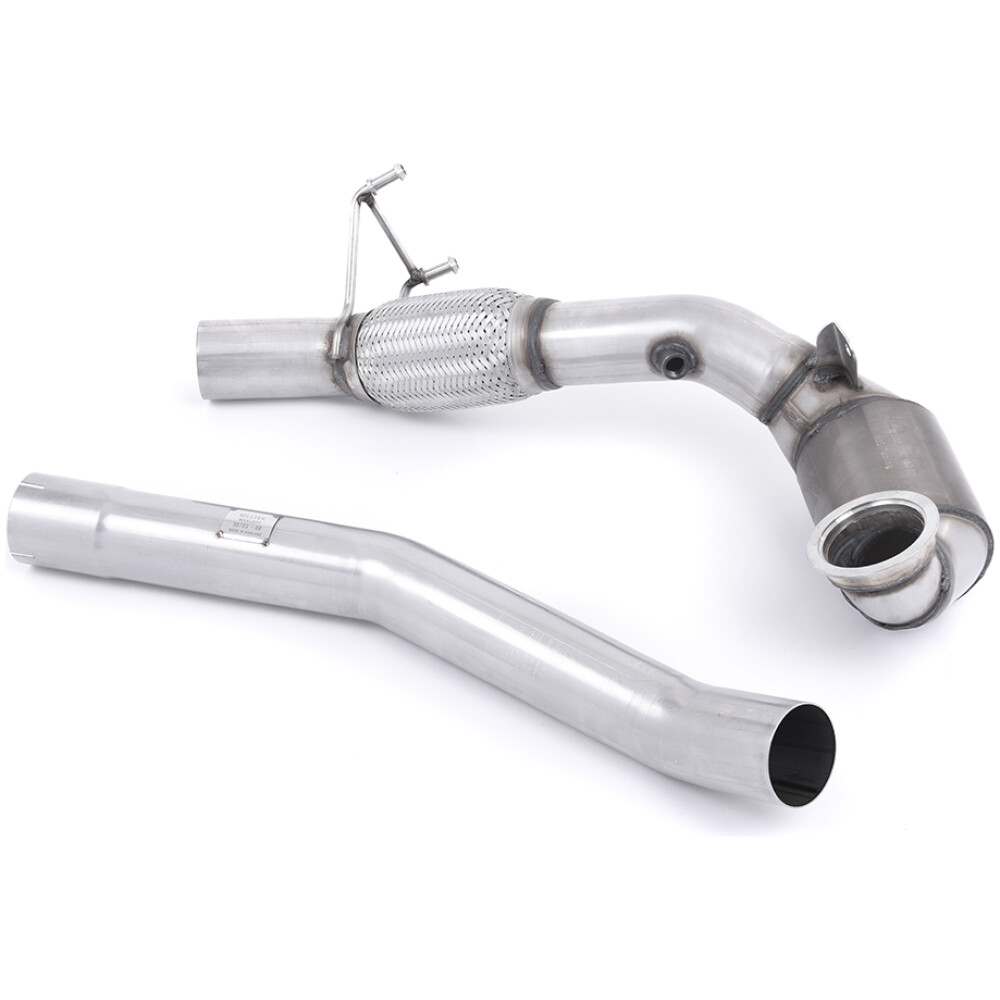 Milltek Downpipe maggiorato e catalizzatore sportivo Hi-Flow Audi S1 2.0 TFSI quattro 2014-2018 SSXAU495