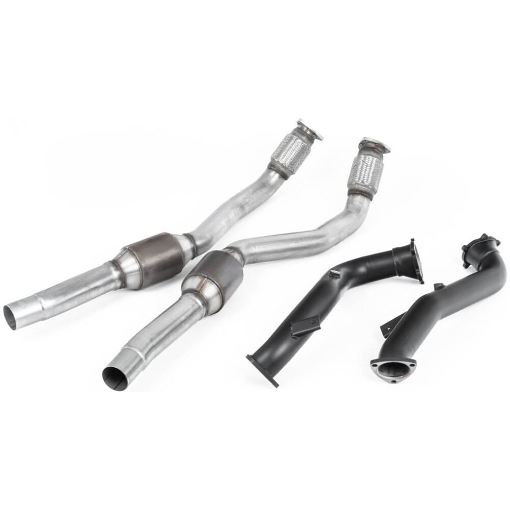 Milltek Downpipe maggiorato e Catalizzatori sportivi Hi-Flow Audi S7 Sportback 4.0 TFSI quattro S tronic 2012-2018 SSXAU554