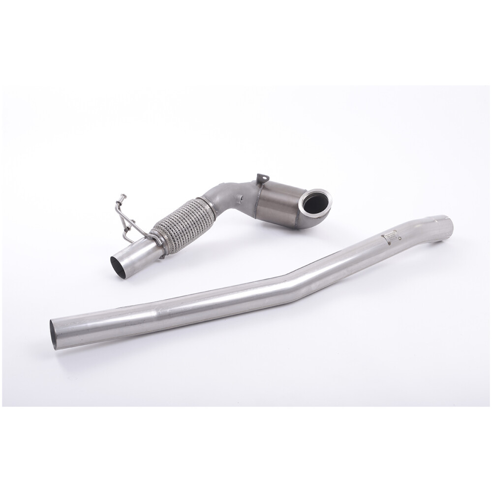 Milltek Downpipe maggiorato e catalizzatore sportivo Hi-Flow Audi TT Mk3 TTS 2.0TFSI Quattro (modelli non OPF/GPF) 2015-2018 SSXAU583