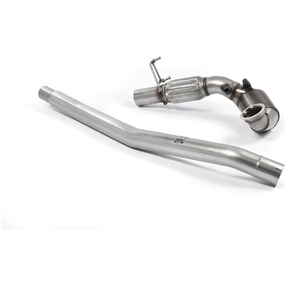 Milltek Downpipe maggiorato e catalizzatore sportivo Hi-Flow Audi TT Mk3 TTS 2.0TFSI Quattro (modelli non OPF/GPF) 2015-2018 SSXAU585