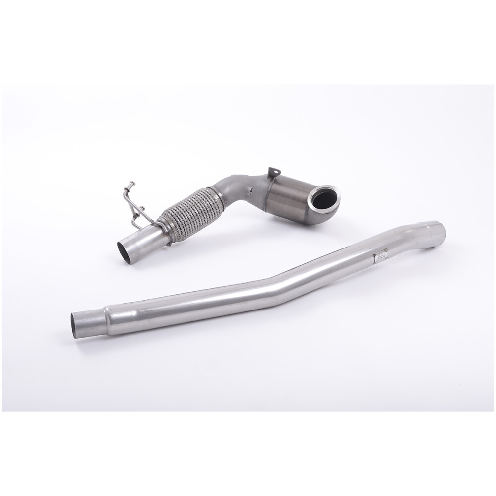 Milltek Downpipe maggiorato e catalizzatore sportivo Hi-Flow Audi TT Mk3 TTS 2.0TFSI Quattro (modelli non OPF/GPF) 2015-2018 SSXAU586