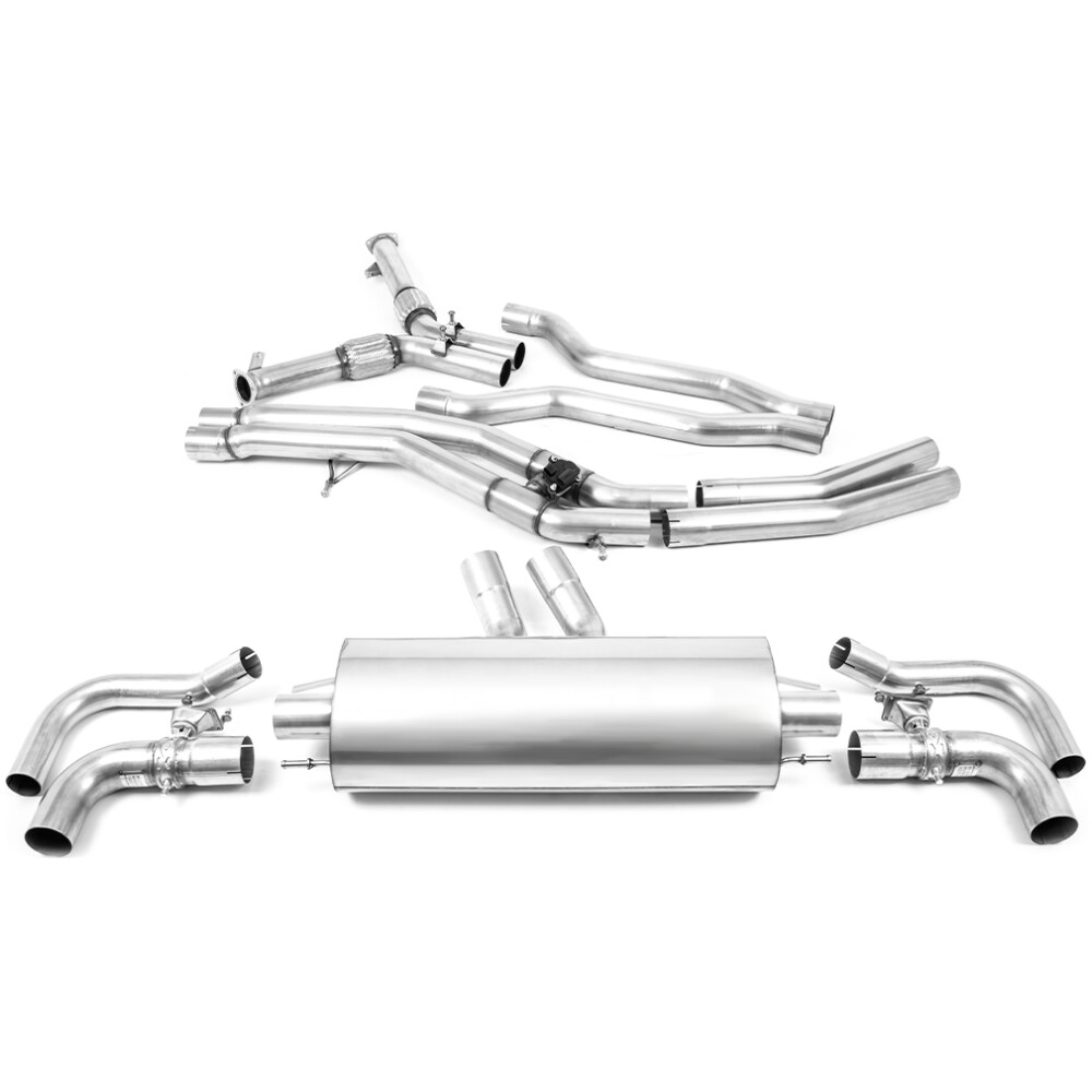 Milltek DPF back (da dopo il FAP/OPF) Audi RSQ8 4.0 V8 Bi-Turbo (modelli dotati di OPF / GPF) 2020-2025 SSXAU899