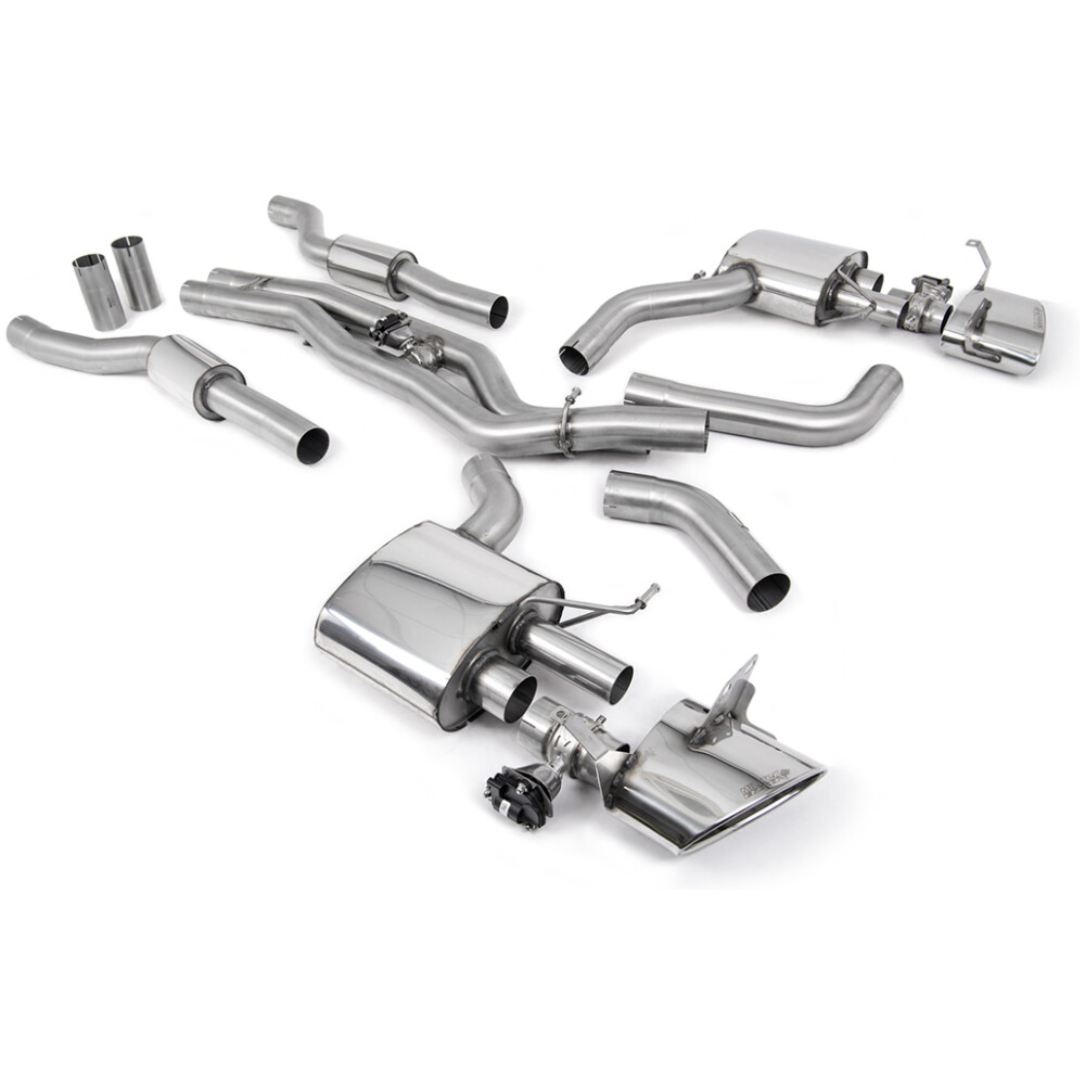 Milltek Cat-back (da dopo il catalizzatore) Audi RS6 C8 4.0 V8 bi-turbo in edizione Performance (Modelli non OPF/GPF - Modelli USA/ROW) 2020-2025 SSXAU940