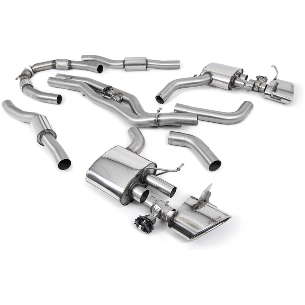 Milltek Cat-back (da dopo il catalizzatore) Audi RS6 C8 4.0 V8 bi-turbo in edizione Performance (Modelli non OPF/GPF - Modelli USA/ROW) 2020-2025 SSXAU942