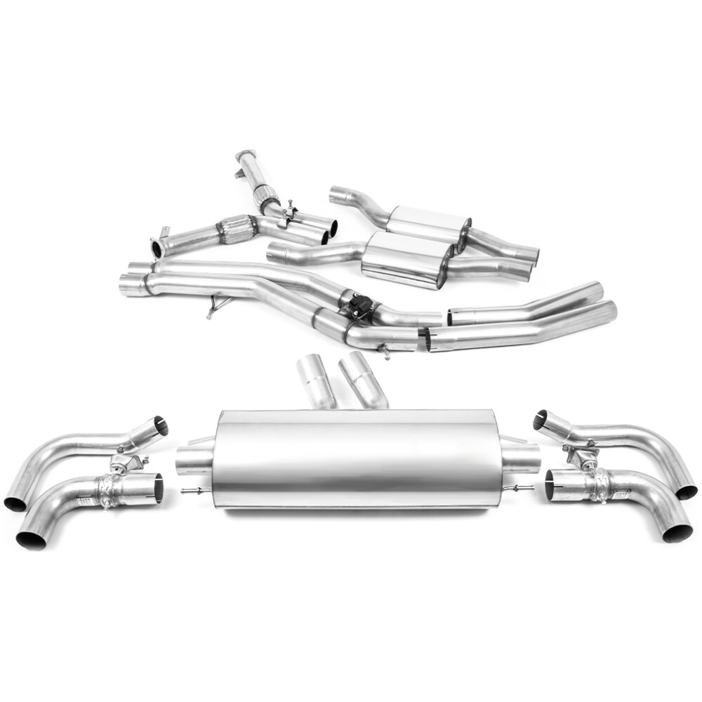 Milltek DPF back (da dopo il FAP/OPF) Audi RSQ8 4.0 V8 Bi-Turbo (modelli dotati di OPF / GPF) 2020-2025 SSXAU957