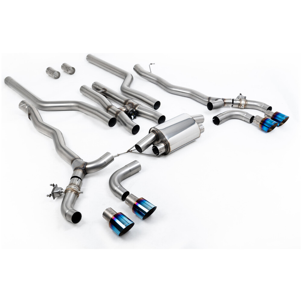 Milltek Cat-back (da dopo il catalizzatore) BMW Serie 5 M5 e M5 Competition 4.4l Twin Turbo F90 (auto equipaggiate con OPF/GPF) 2020-2021 SSXBM1183