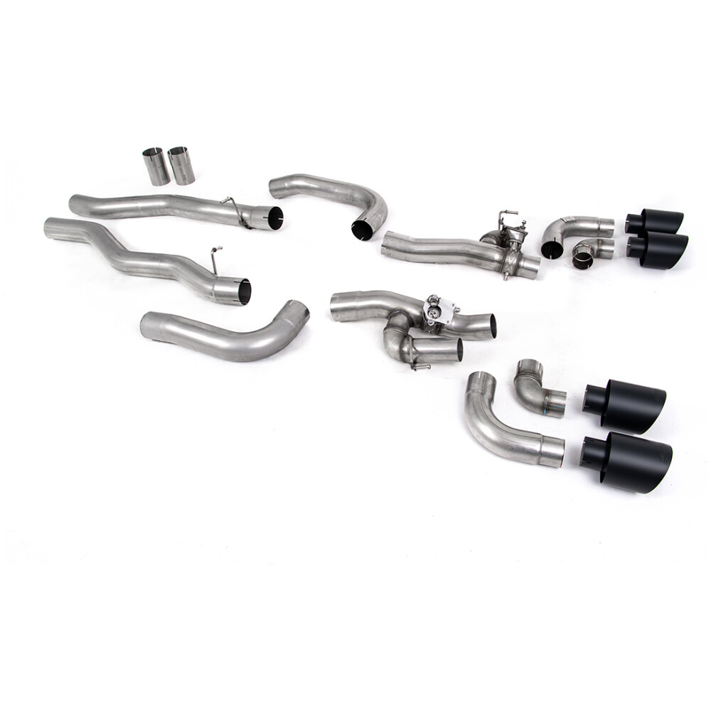 Milltek DPF back (da dopo il FAP/OPF) BMW Serie 8 M8 e M8 Competition 4,4l V8 Twin Turbo F91 e F92 Coupé e Cabrio (solo auto equipaggiate con OPF/GPF) 2020-2025 SSXBM1186