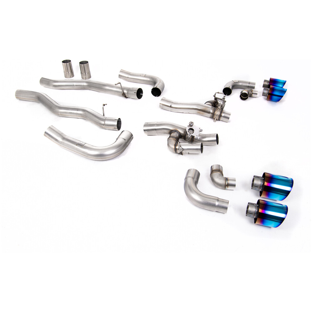 Milltek DPF back (da dopo il FAP/OPF) BMW Serie 8 M8 e M8 Competition 4,4l V8 Twin Turbo F91 e F92 Coupé e Cabrio (solo auto equipaggiate con OPF/GPF) 2020-2025 SSXBM1188