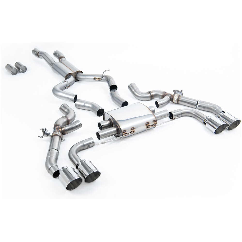 Milltek DPF back (da dopo il FAP/OPF) BMW X4 X4M / X4M Comp (G02) 3.0 (con motore OPF/GPF S58 - solo LCI) 2022-2025 SSXBM1197