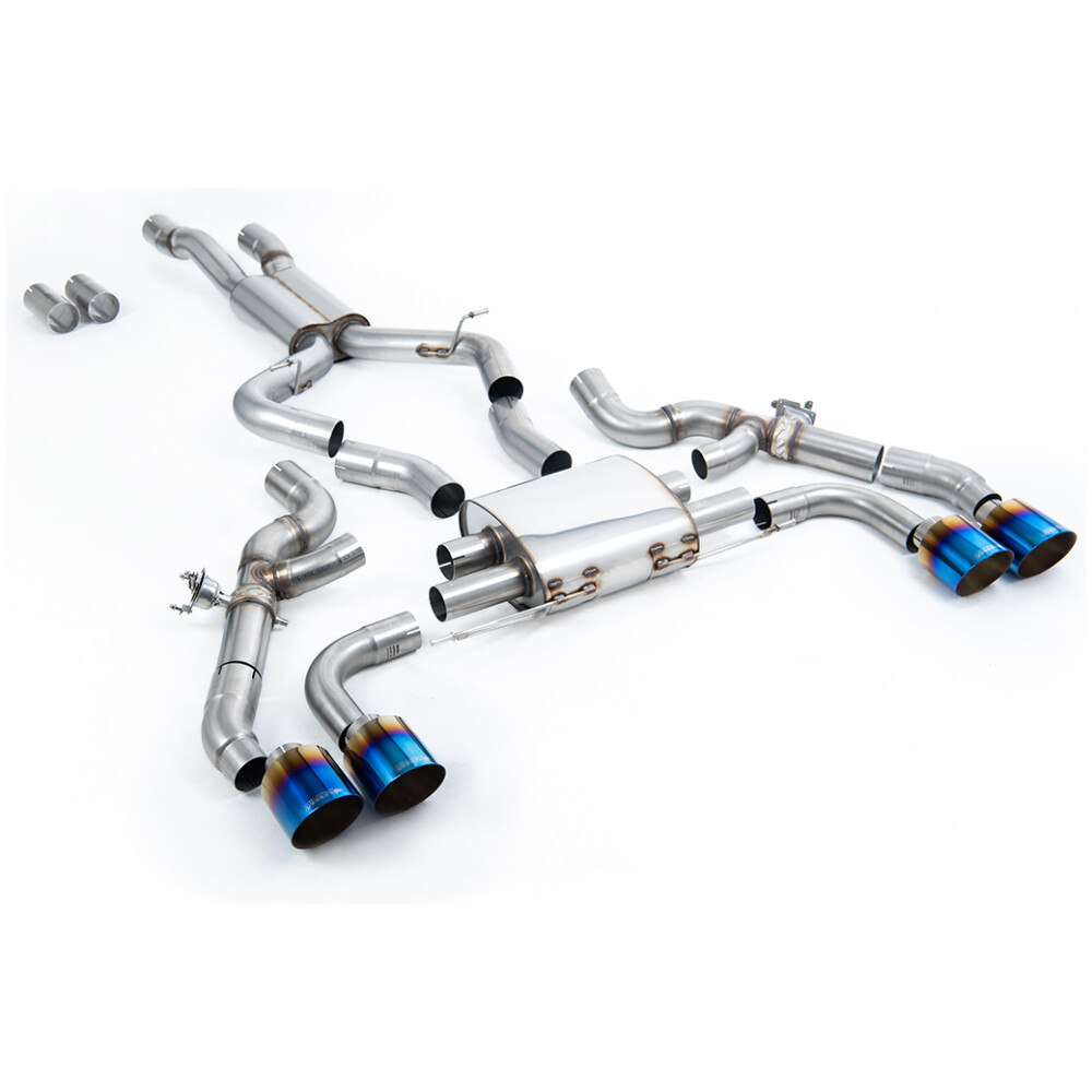 Milltek DPF back (da dopo il FAP/OPF) BMW X4 X4M / X4M Comp (G02) 3.0 (con motore OPF/GPF S58 - solo LCI) 2022-2025 SSXBM1213