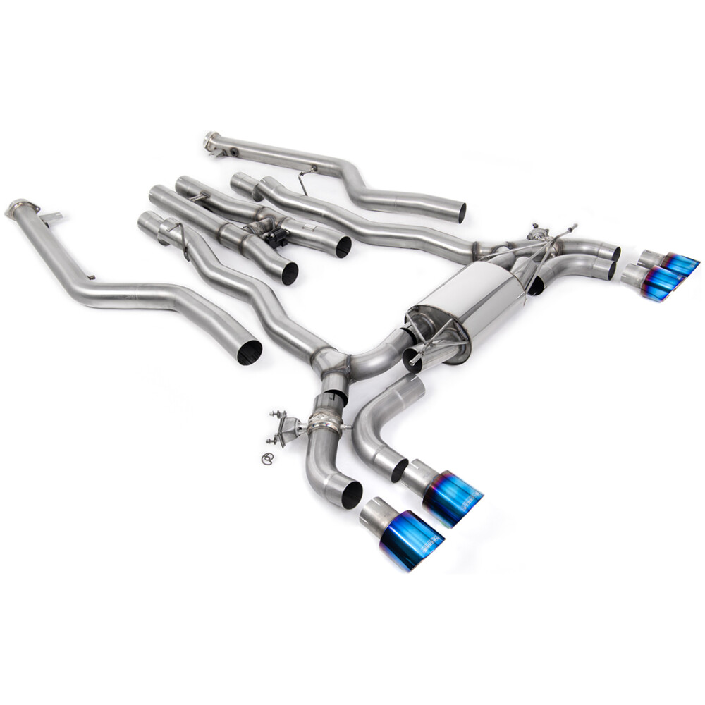 Milltek Cat-back (da dopo il catalizzatore) BMW Serie 5 M5 e M5 Competition 4.4l Twin Turbo F90 LCI (auto equipaggiate con OPF/GPF) 2021-2025 SSXBM1230