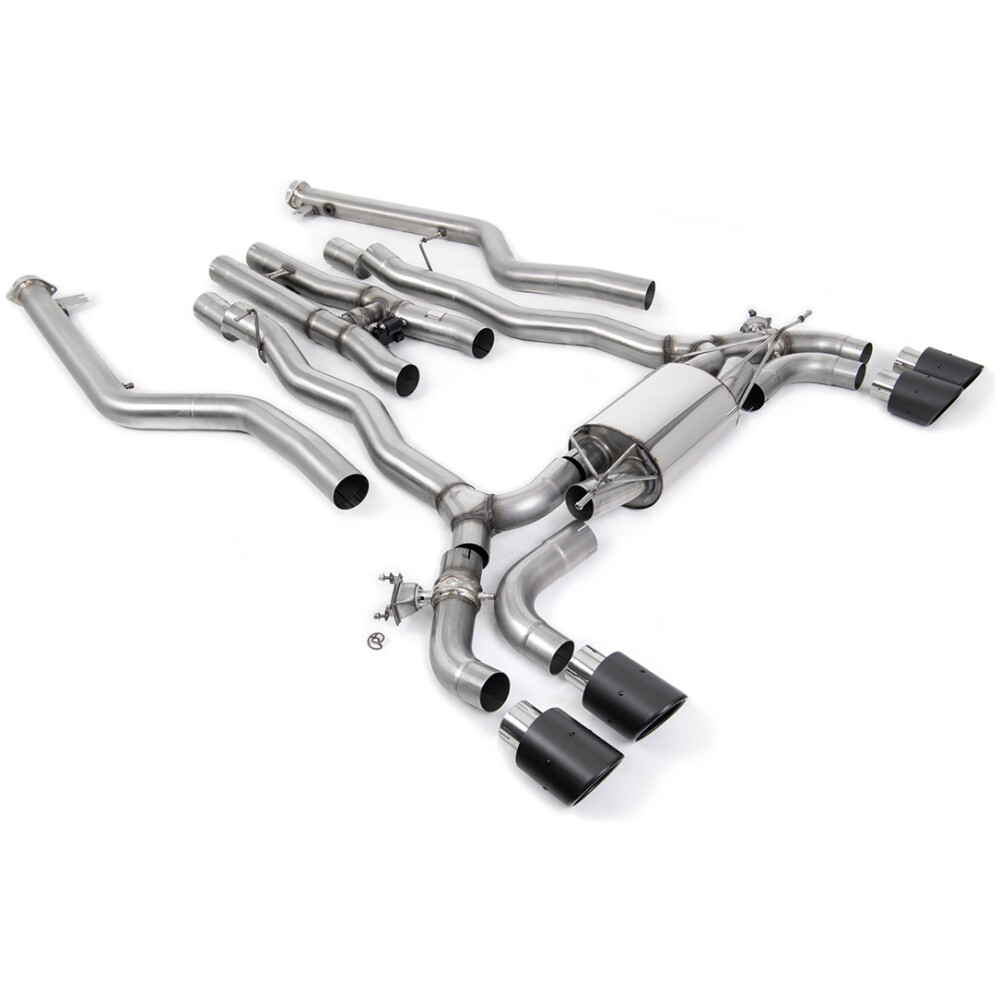 Milltek Cat-back (da dopo il catalizzatore) BMW Serie 5 M5 e M5 Competition 4.4l Twin Turbo F90 LCI (auto equipaggiate con OPF/GPF) 2021-2025 SSXBM1231