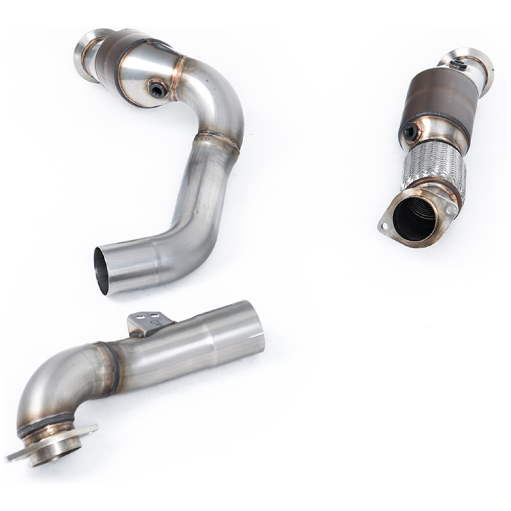 Milltek Downpipe maggiorato e catalizzatore sportivo Hi-Flow BMW Serie 2 M2 Coupé (G87 S58 NAS Modelli non OPF/GPF) 2023-2025 SSXBM1235