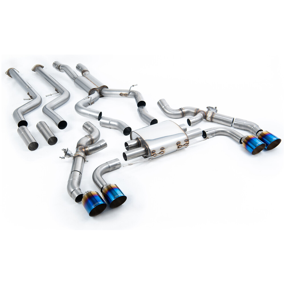 Milltek Cat-back (da dopo il catalizzatore) BMW X3 X3M / X3M Comp (G01) 3.0 (ROW e motore S58 nordamericano - solo LCI) (2022 e successivi) 2022-2025 SSXBM1265