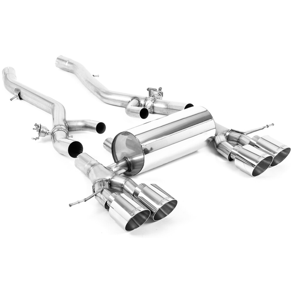 Milltek Axle back BMW Serie 2 M2 Coupé (Modelli G87 S58 OPF/GPF) 2023-2025 SSXBM1276