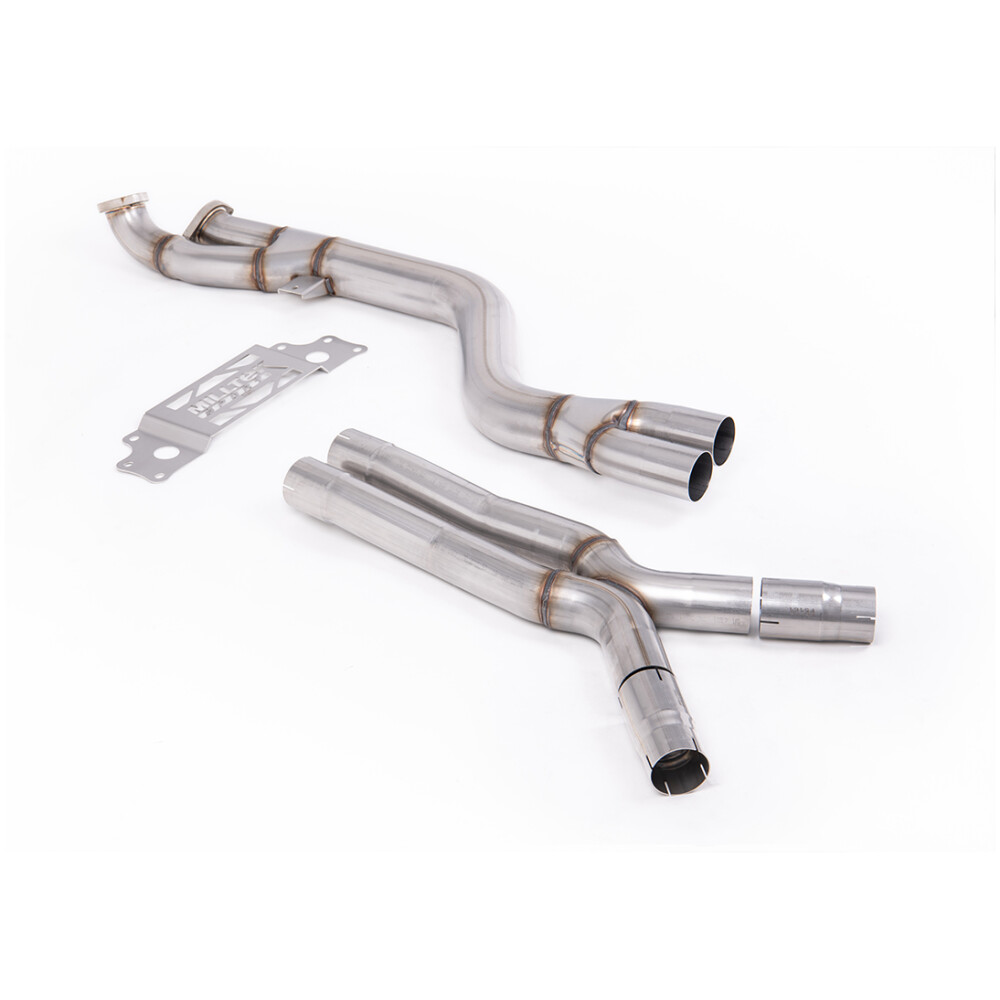 Milltek Bypass del catalizzatore secondario BMW Serie 2 M2 Coupé (G87 S58 NAS Modelli non OPF/GPF) 2023-2025 SSXBM1331