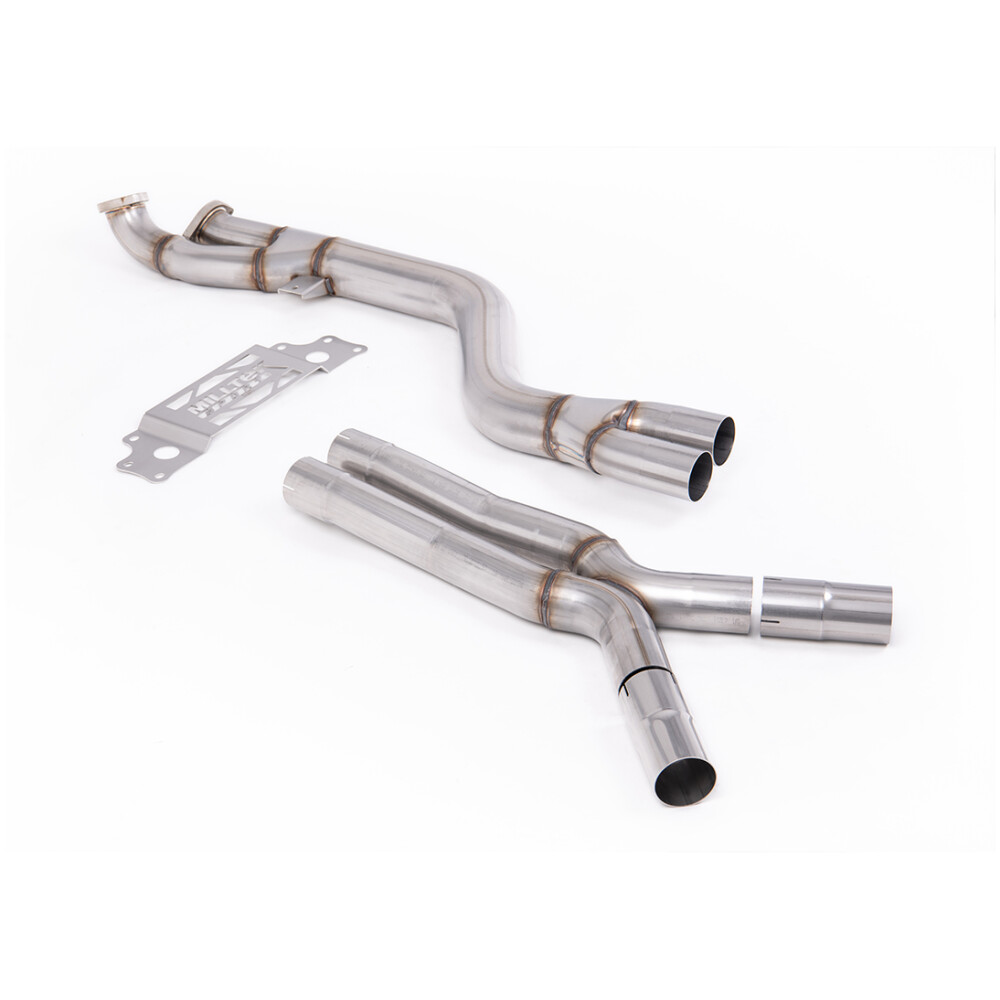 Milltek Bypass del catalizzatore secondario BMW Serie 2 M2 Coupé (G87 S58 NAS Modelli non OPF/GPF) 2023-2025 SSXBM1332