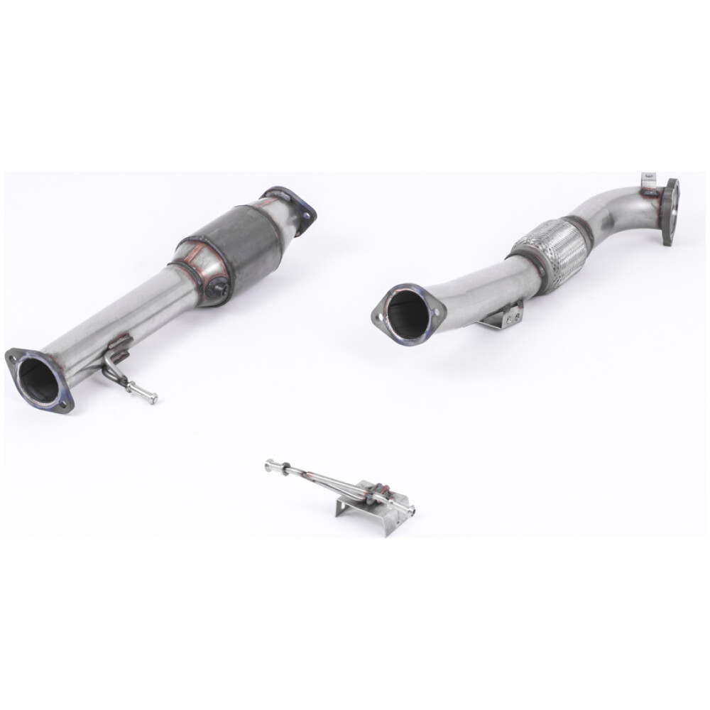 Milltek Downpipe maggiorato e catalizzatore sportivo Hi-Flow Ford Focus Mk2 ST 225 2005-2010 SSXFD164