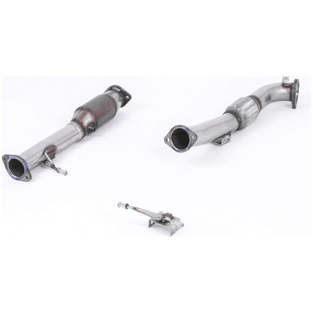 Milltek Downpipe maggiorato e catalizzatore sportivo Hi-Flow Ford Focus Mk2 ST 225 2005-2010 SSXFD168