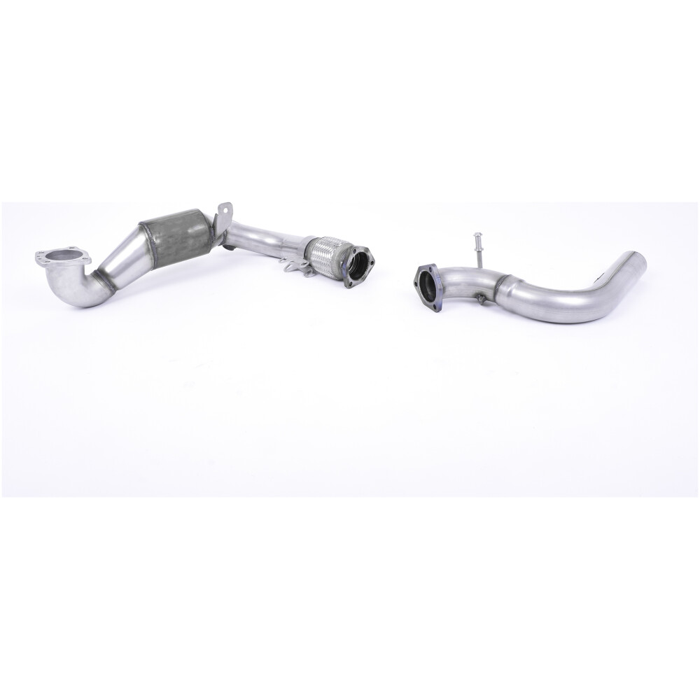 Milltek Downpipe maggiorato e catalizzatore sportivo Hi-Flow Ford Fiesta Mk7/Mk7.5 1.0T EcoBoost (100/125/140 CV) 2013-2017 SSXFD237