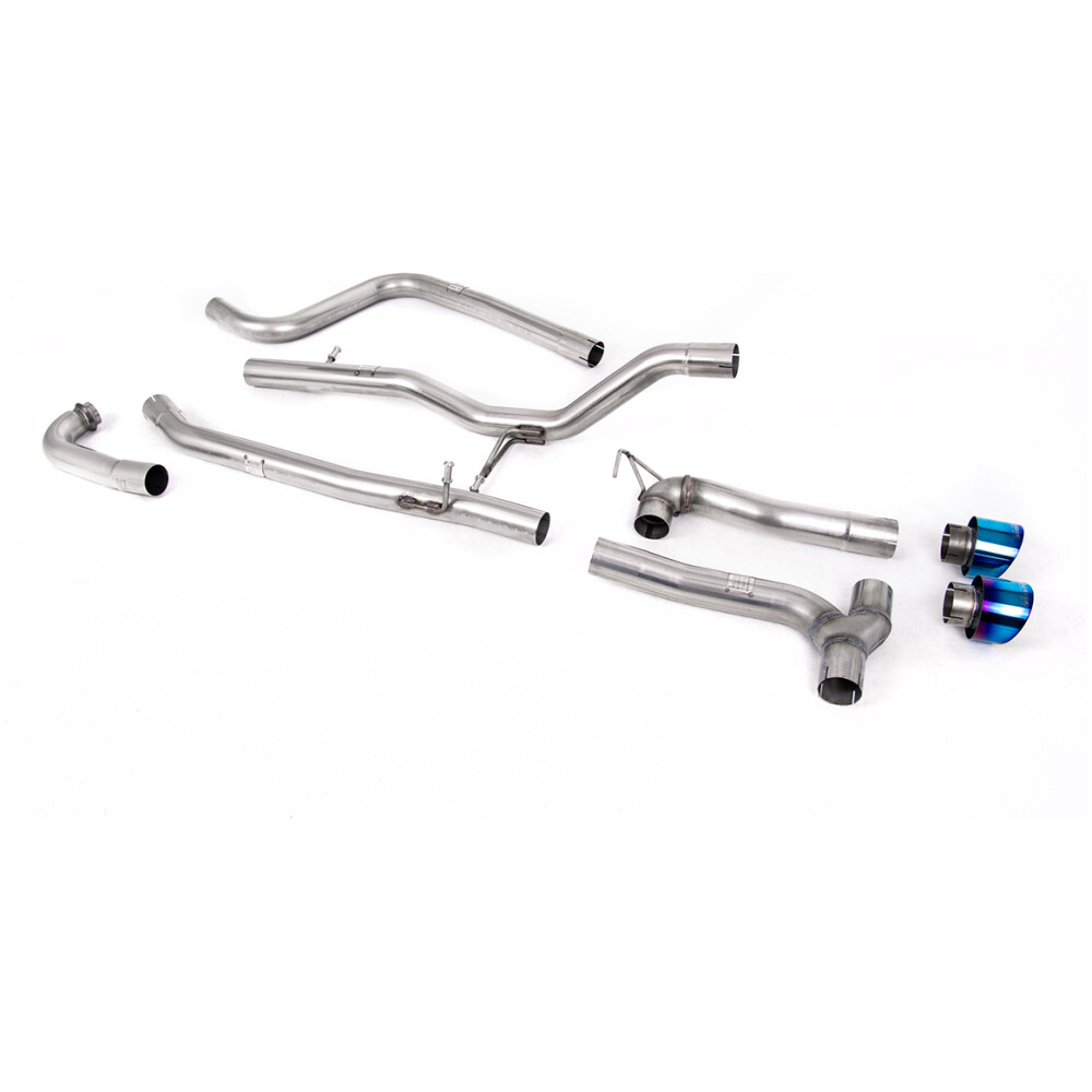 Milltek Cat-back (da dopo il catalizzatore) Ford Fiesta MK8 1.0T EcoBoost ST-Line 3 e 5 porte (solo modelli non OPF/GPF) - Kit Maxton a doppia uscita 2017-2019 SSXFD374