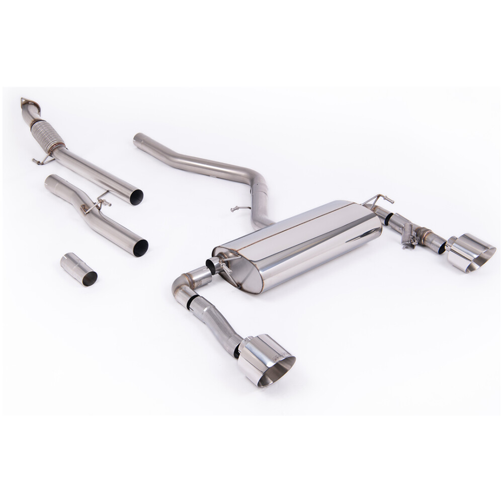 Milltek Cat-back (da dopo il catalizzatore) Hyundai / Kia Kona N 2.0L Turbo 275 CV (modelli non OPF/GPF) 2022-2025 SSXHY187