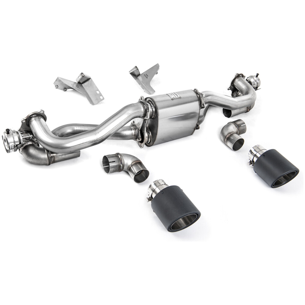 Milltek DPF back (da dopo il FAP/OPF) Porsche Cayman 718 GT4 4.0 (solo auto equipaggiate con OPF/GPF - solo auto manuali costruite dopo il febbraio 2020) 2020-2025 SSXPO161