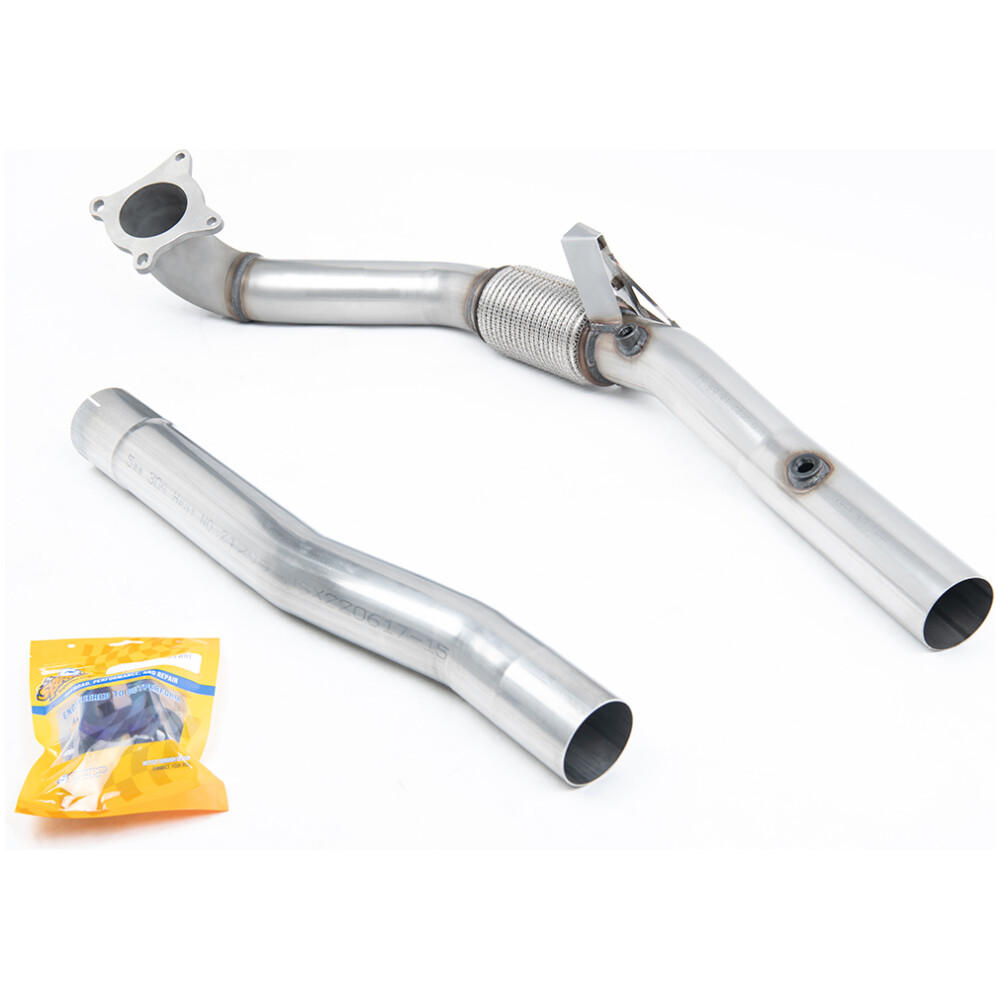 Milltek Downpipe e De-cat maggiorato Volkswagen Beetle 2.0 TSI (telaio A5) 2011-2015 SSXSE143