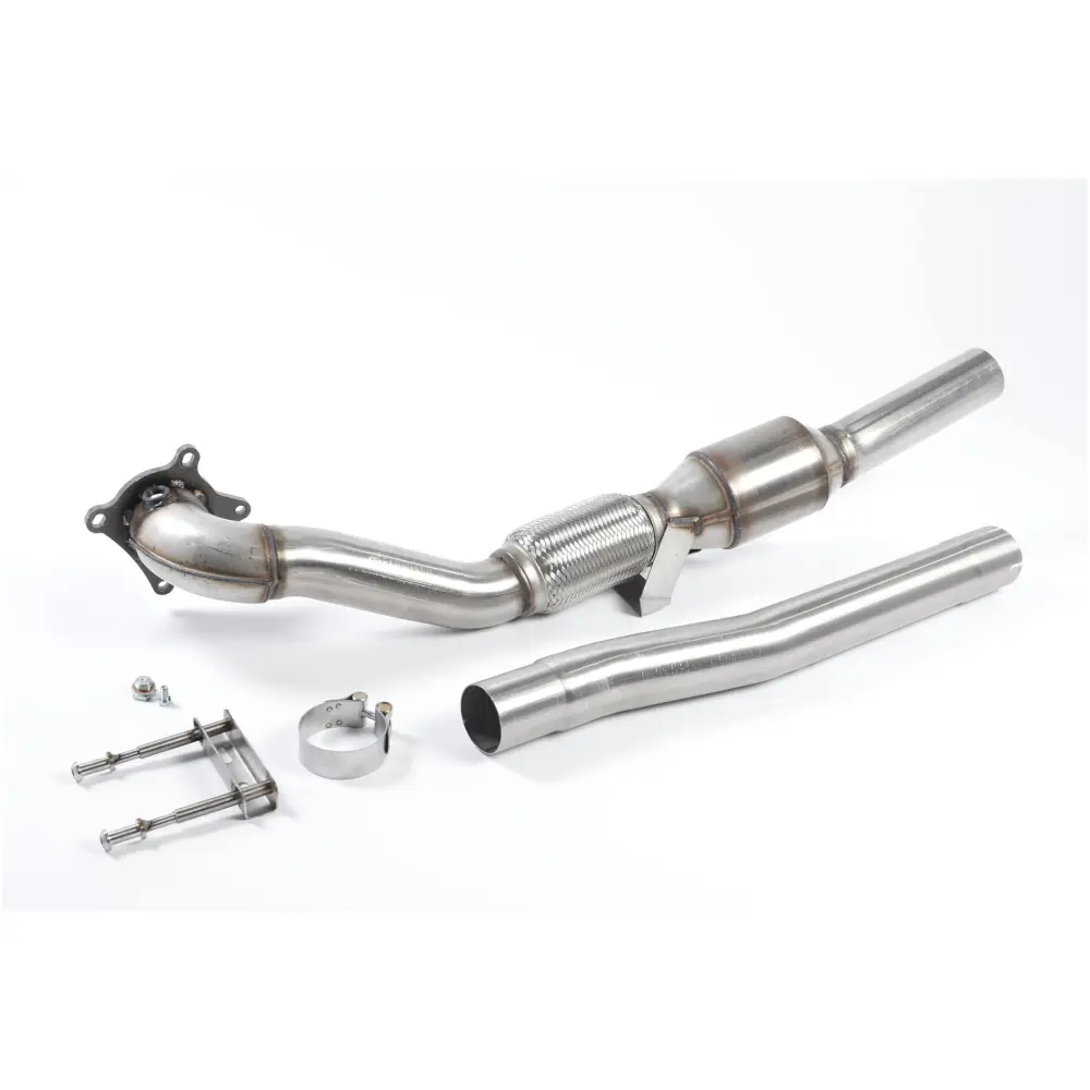 Milltek Downpipe maggiorato e catalizzatore sportivo Hi-Flow Volkswagen Golf Mk6 GTi 2.0 TSI 210 CV 2009-2013 SSXSE154