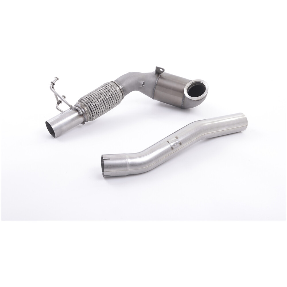 Milltek Downpipe ghisa con Catalizzatore Race Skoda Octavia vRS 2.0 TSI 245 CV Hatch e Estate (manuale e DSG-auto Non OPF/GPF e Post Facelift) 2018-2019 SSXSK24