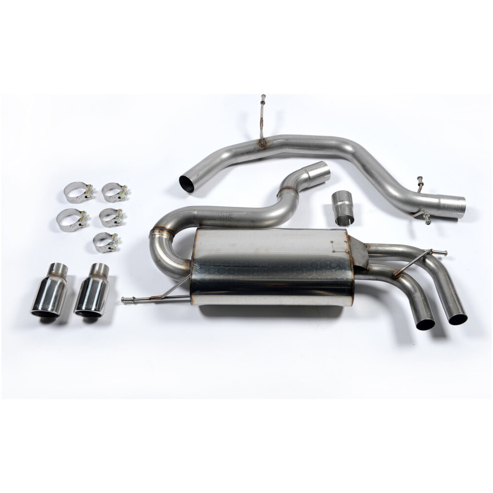 Milltek Cat-back (da dopo il catalizzatore) Audi A3 2.0T FSI 2WD 3 porte 2003-2012 SSXVW147