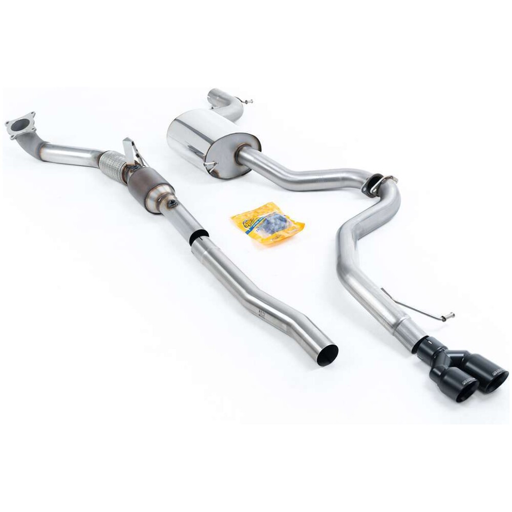 Milltek Turbo-back con catalizzatore sportivo Hi-Flow Volkswagen Jetta Mk6 GLI 2.0 TSI 2011-2014 SSXVW317