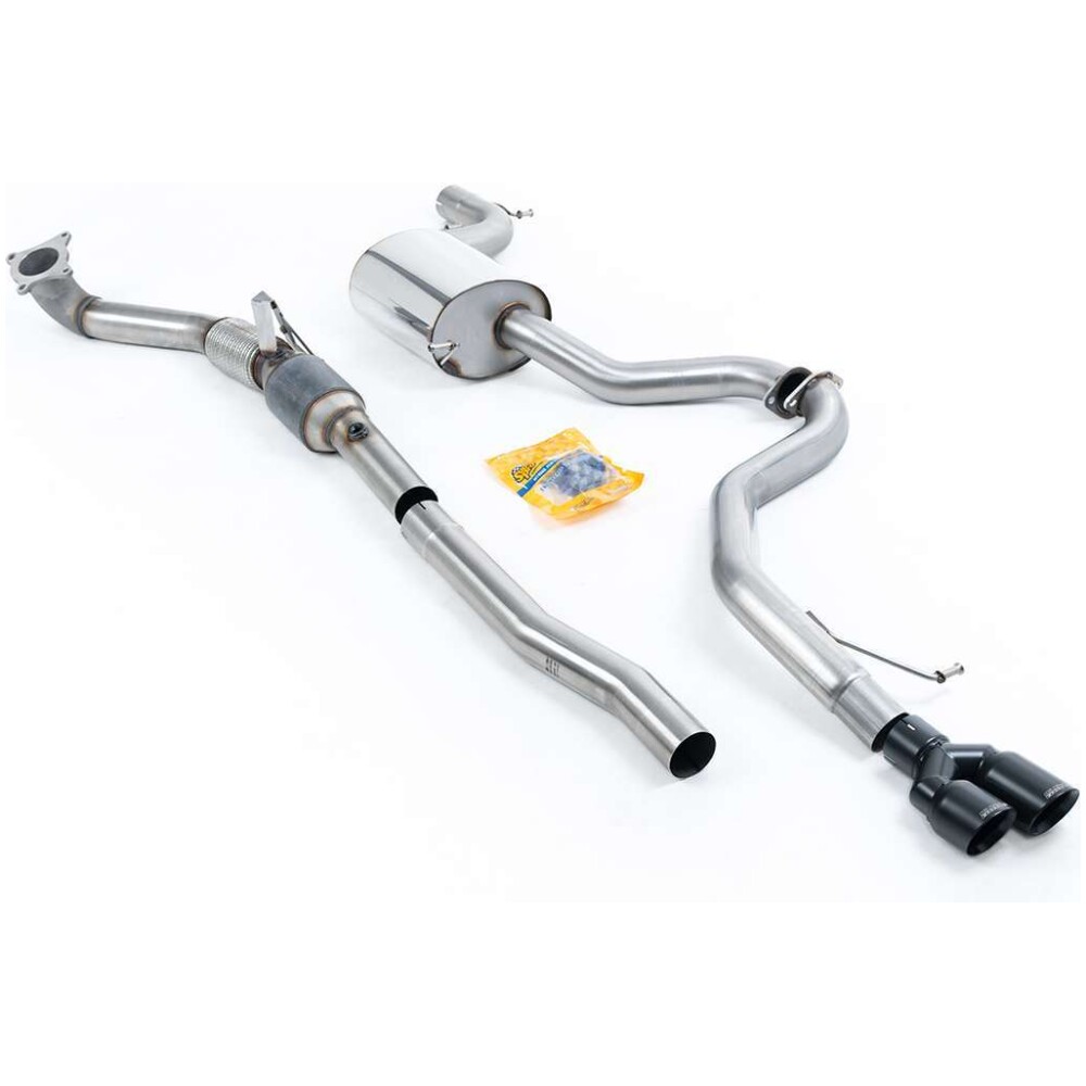 Milltek Turbo-back con catalizzatore sportivo Hi-Flow Volkswagen Jetta Mk6 GLI 2.0 TSI 2011-2014 SSXVW318